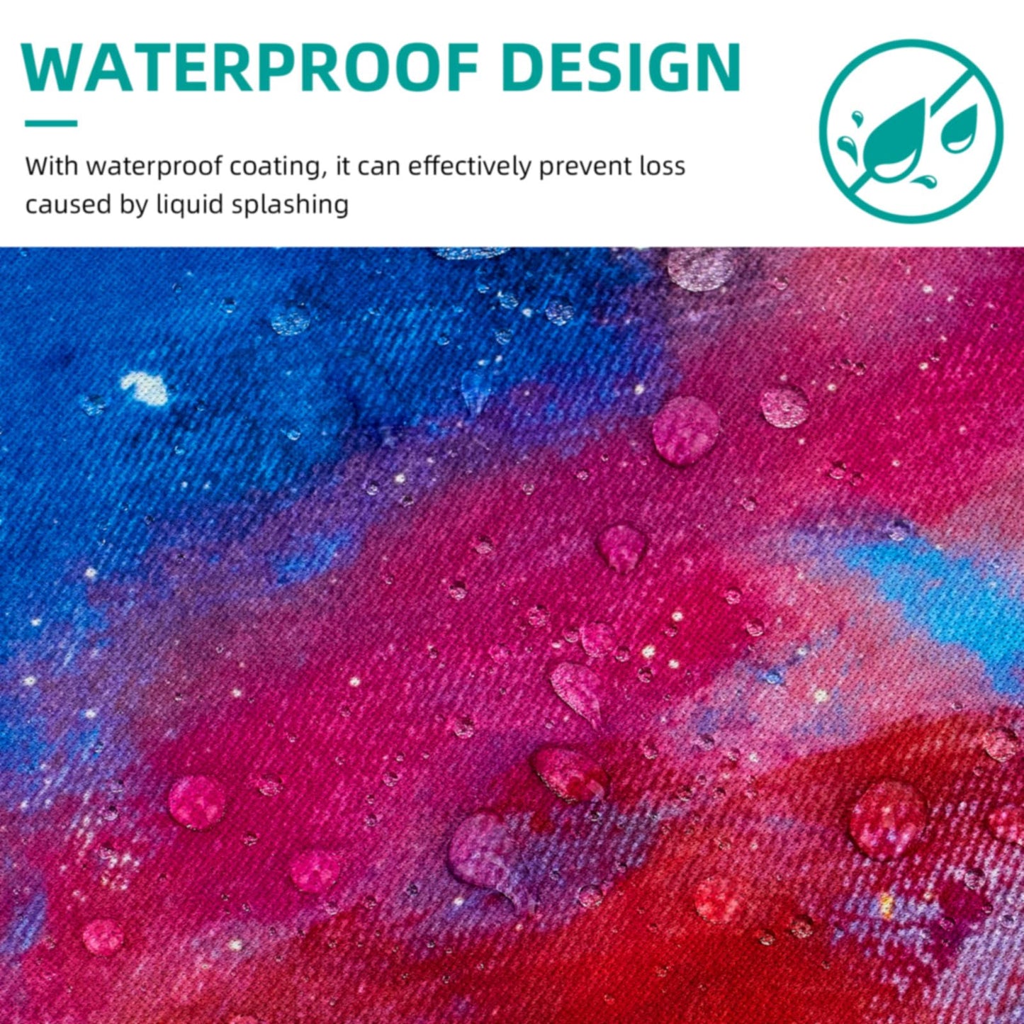 Hopipad Pink Large Gaming Mouse Pad, XL Desk Mat with Seamed Edges, Waterproof, Non-Slip Rubber Base, 31.5x11.8 Inch Keyboard Pad, Big Mousepad