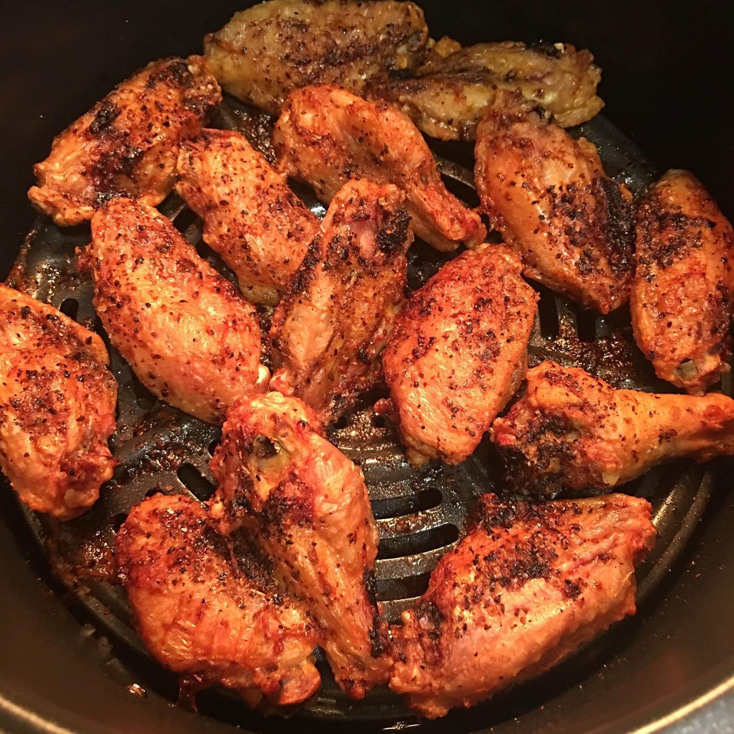 Air Fryer Replacement Crisper Plate For Ninja AF100 to AF150,Grill Pan for Ninja FD401 Foodi OP300 to OP500 Crisper Plate,Air fryer Accessories,Non-Stick