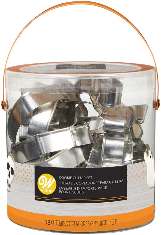 Wilton Halloween Cookie Cutter Set, 18-Piece