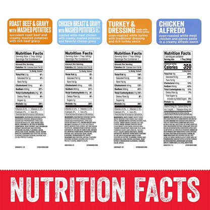 HORMEL COMPLEATS Protein Variety Pack Microwave Trays (Pack of 5)