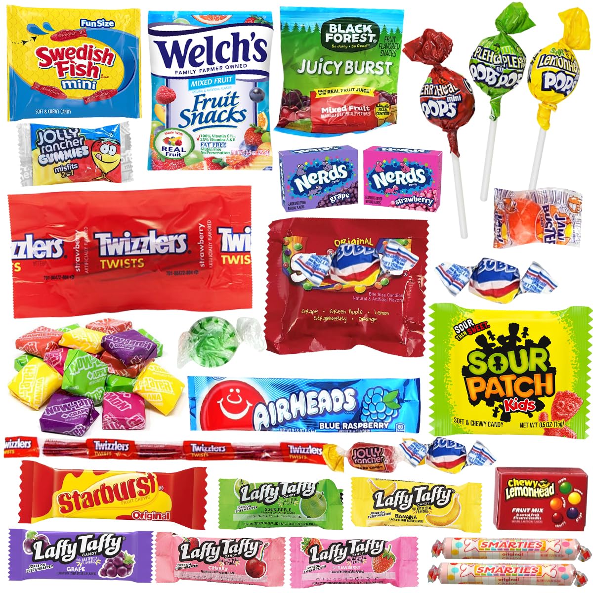 Bulk Candy Variety Pack - Assorted Box - Gift for Birthday Party, Kids, College Students & Adults (4 Pound)