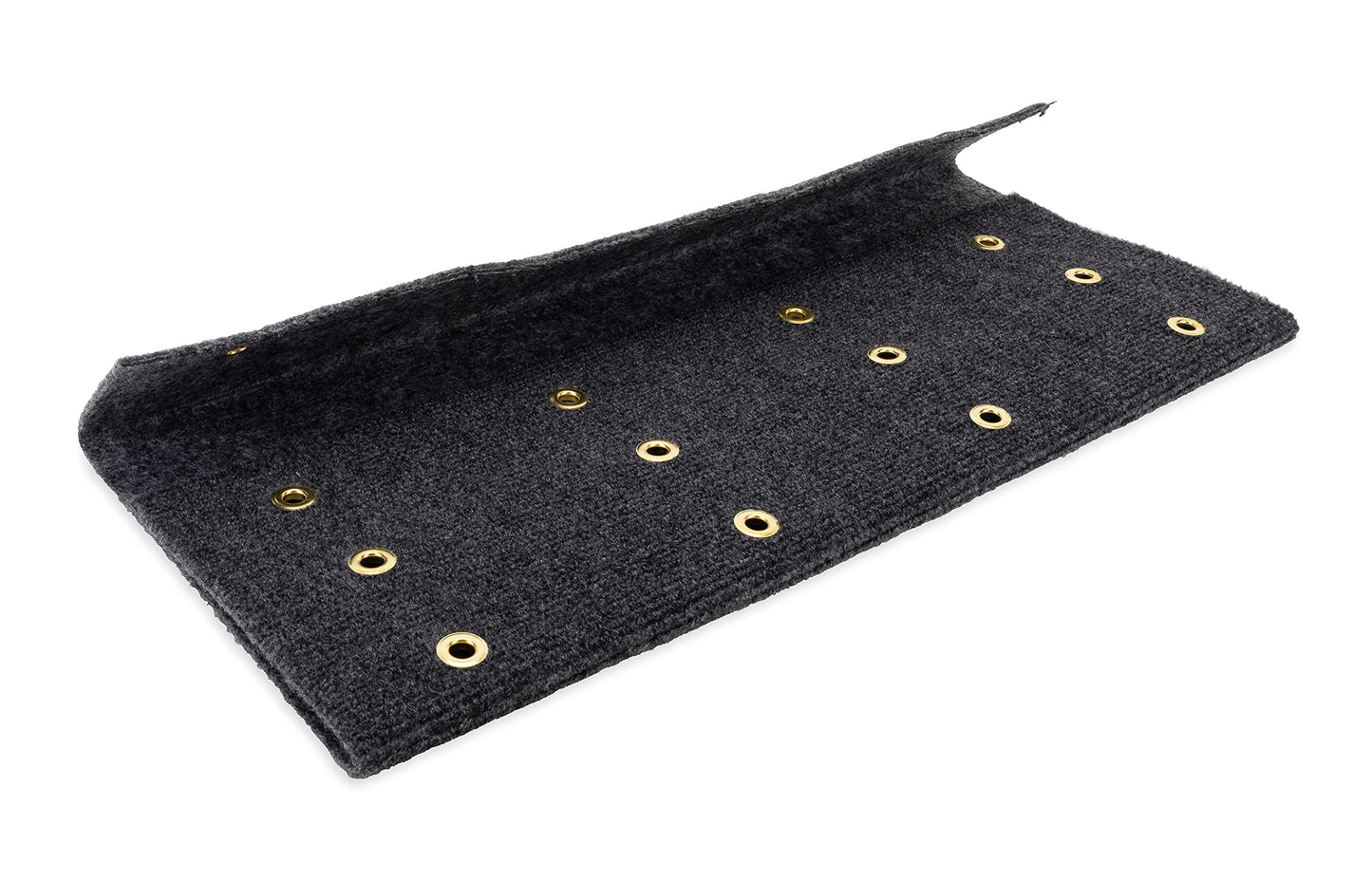 Camco Wrap Around Step Rug- Protects Your RV from Unwanted Tracked in Dirt, Works on Electrical and Manual RV Steps - Extra Large (Gray) (42935)