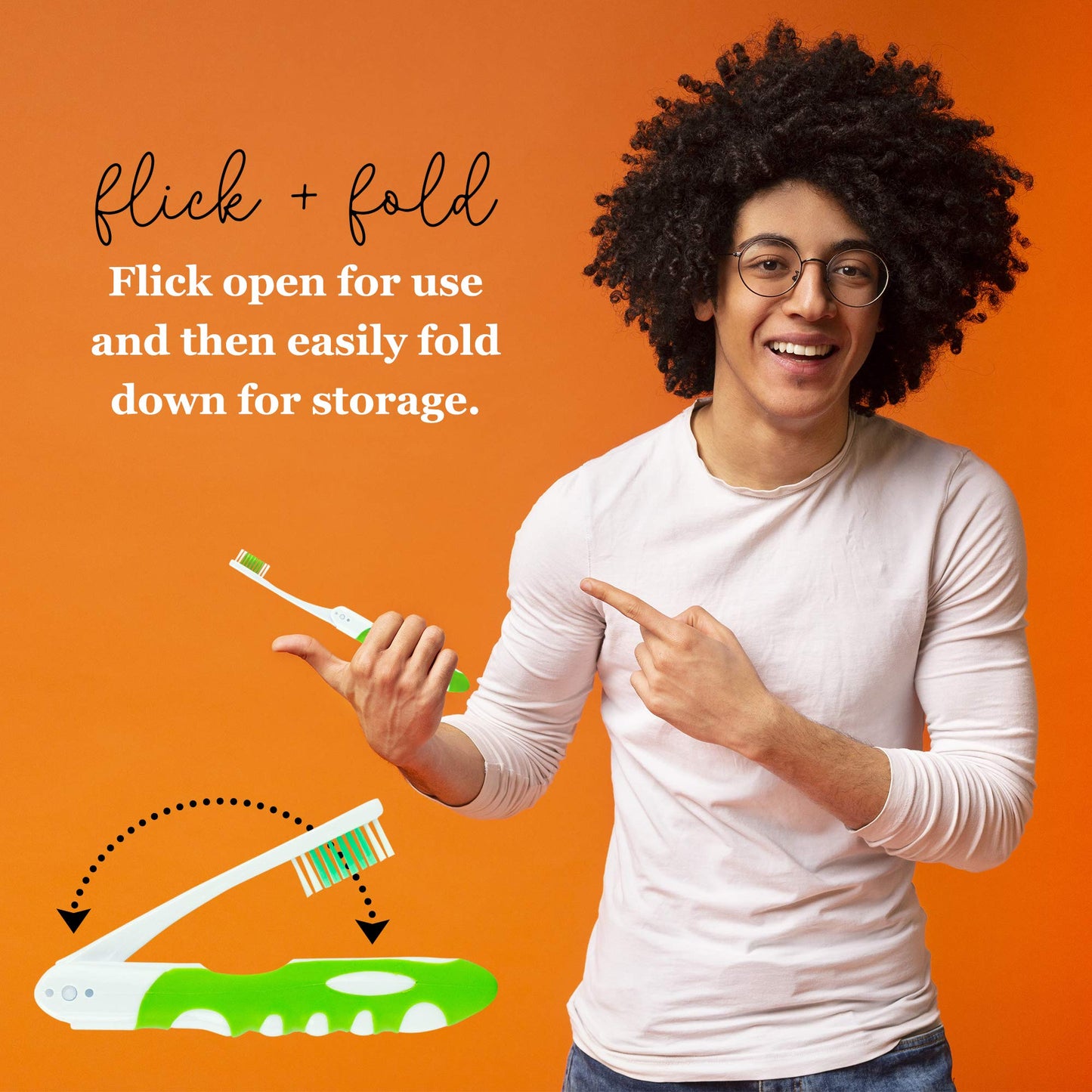 Bulk Portable Toothbrushes, Individually Wrapped, Manual Disposable Travel Toothbrush Set for Adults, Medium Soft Large Head, Multi Color Travel Toothbrush Kit (100 Pack - Medium)