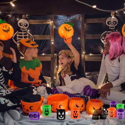 AYOGU Pack of 48 Magic Springs for Halloween Party Favors, Mini Magic Springs Toys for Kids-Perfect for Trick or Treat Party Supplies