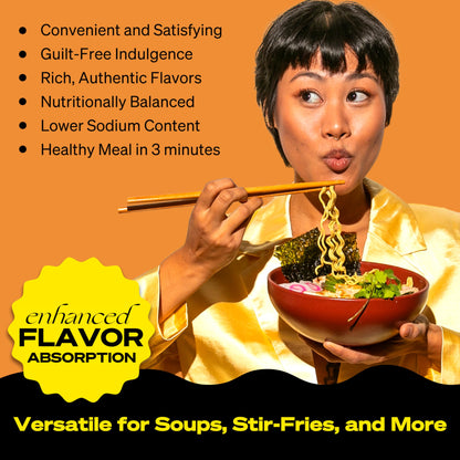 immi Ramen Variety Pack – Bold Flavors, Better Noodles – High Protein, Low Carb, Plant Based – Spicy Beef, Black Garlic Chicken, Tom Yum Shrimp – Keto & Plant-Based Comfort Food