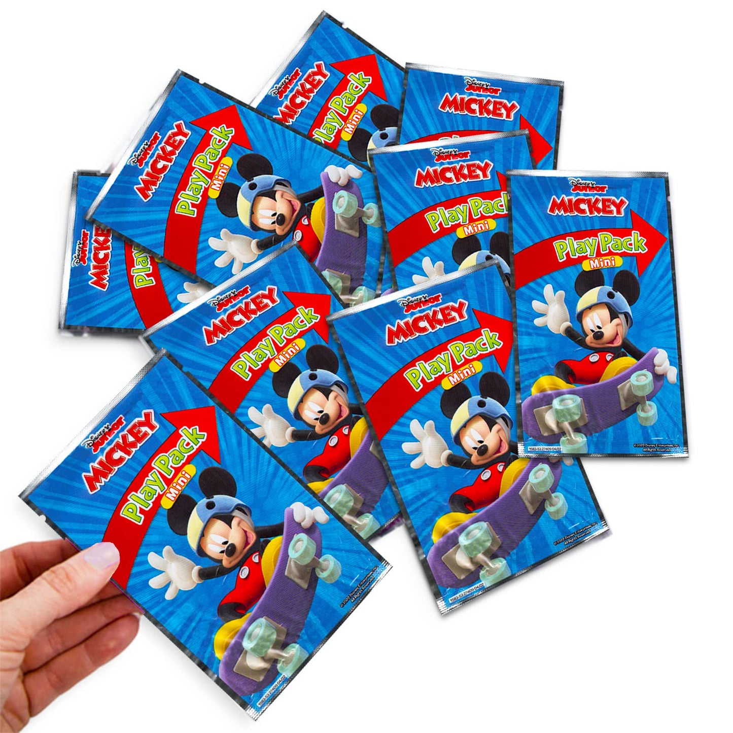 Beach Kids Disney Mickey Mouse Birthday Party Favors Set - Bundle with 24 Mickey Play Packs | Mini Coloring Books, Stickers, and More for Goodie Bags