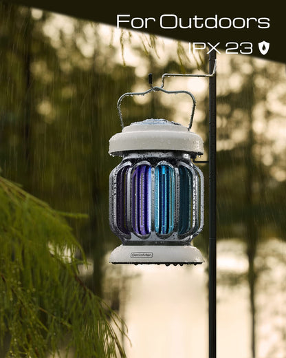 2-Pack Hybrid Spectrum, Dusk-to-Dawn Bug Zapper Outdoor Bug Zapper Indoor Bug Zapper Mosquito Repellent Outdoor Patio Mosquito Zapper Fly Zapper Fruit Fly Trap for Indoors Killer with Light Sensor