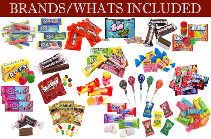 Assorted Classic Candy - Huge PARTY MIX Bulk BOX! 11.50 lbs / 184 oz Classic Individually Wrapped Candies of All Time America's Most Favorite Assorted Candies (180)