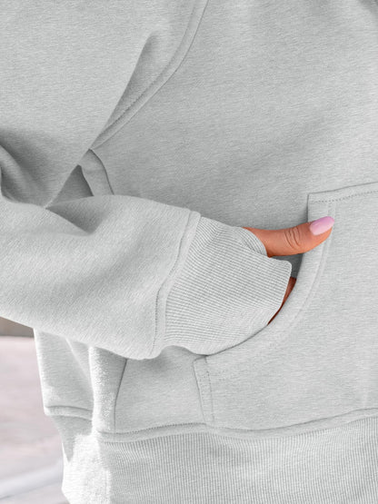 AUTOMET Womens Zip Up Hoodies Fleece Jackets Oversized Sweatshirts Fall Fashion Outfits 2025 Sweaters Winter Clothes Grey S