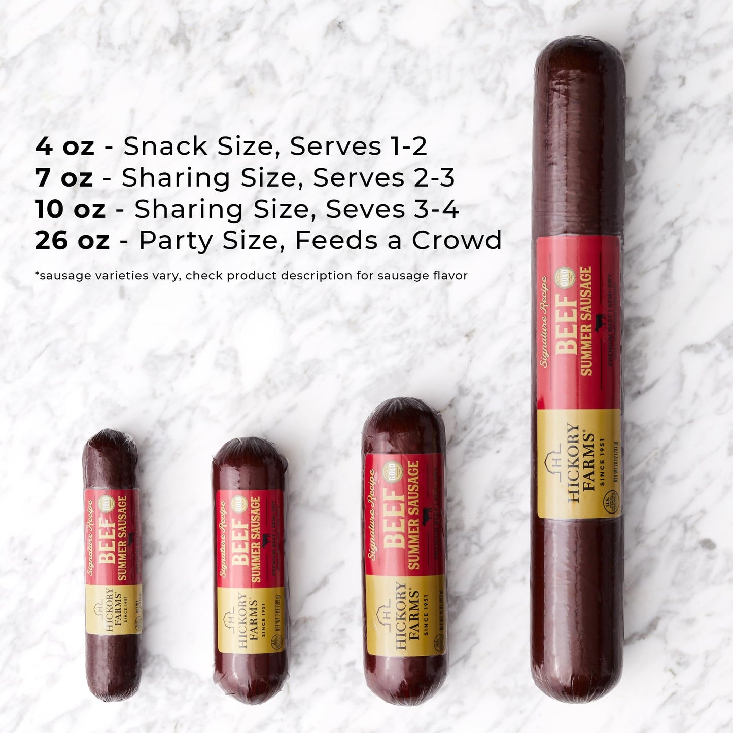 Hickory Farms Signature Beef Meat and Cheese Gift Basket (Medium) - Box Set | Charcuterie Board Food | Summer Sausage | Father's Day | Mother's Day | Easter | Christmas | Holiday | Housewarming | Gourmet | Sympathy | Care Package