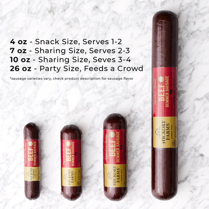 Hickory Farms Signature Beef Meat and Cheese Gift Basket (Medium) - Box Set | Charcuterie Board Food | Summer Sausage | Father's Day | Mother's Day | Easter | Christmas | Holiday | Housewarming | Gourmet | Sympathy | Care Package