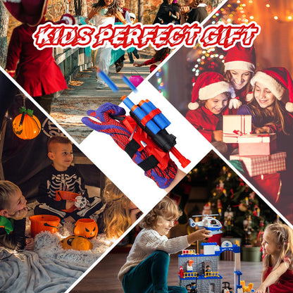 Wiifyly Spider Web Gloves Shooters Costume Toy for Kids Girl Boys Cosplay Launcher Action Figure (1)