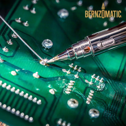 Bernz-O-Matic ST2200T Micro Flame Butane Torch Kit, Small, Black