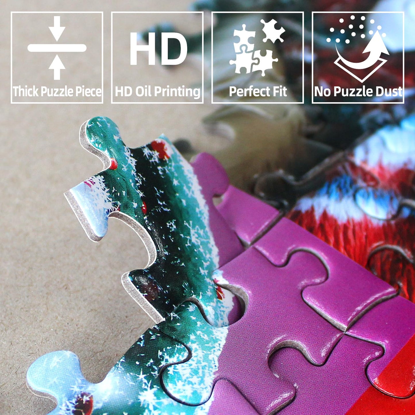 Blueforest Halloween 1000 Piece Jigsaw Puzzle for Adults - Spooky Ghosts, Skeletons, Pumpkins, Witch & Haunted House Puzzle, Challenging Fun Adult Puzzles for Relaxation, Decor & Gifts