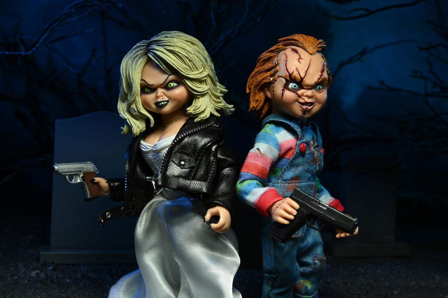 Bride of Chucky - Chucky and Tiffany 2-pack - 8" Clothed Action Figure