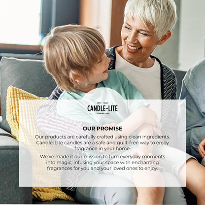 Candle-lite Halloween Scented Candles, Perfect Pumpkin, 18 oz Jar, Proudly Poured in The USA, Aromatherapy Candle, Single-Wick with 110 Hours of Burn Time, Perfect for Creating an Inviting Ambiance