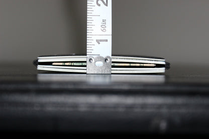 Infinity Wallet - Minimalist Wallet for Men and Women (Black with Black Silicone)