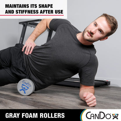 CanDo-30-2500 Plus Foam Roller, 6" X 36", Round
