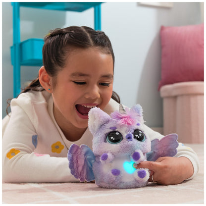 Hatchimals Alive, Mystery Hatch Pufficorn, Surprise Interactive Toy & Egg with Mist, Lights & Sounds (Styles May Vary), Kids Toys for Girls & Boys