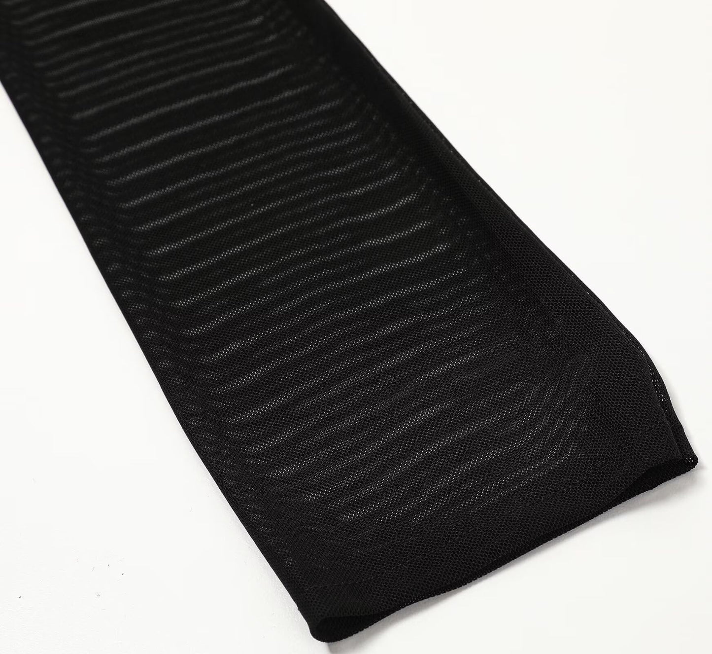 Hazhlko Women's Long Stretchy Mesh Tulle Sheer Gloves Costume Wedding Opera Halloween Party 1920's Dance Gloves Black