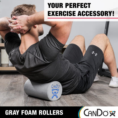 CanDo-30-2500 Plus Foam Roller, 6" X 36", Round