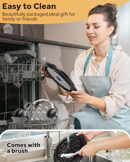 AveFare Large Chicken Shredder, Heavy Duty Highly Durable Chicken Shredder Tool Twist, Meat Shredder Machine, BPA Free, Strong Anti-Slip, Dishwasher Safe, Suitable for Pork Beef Chicken