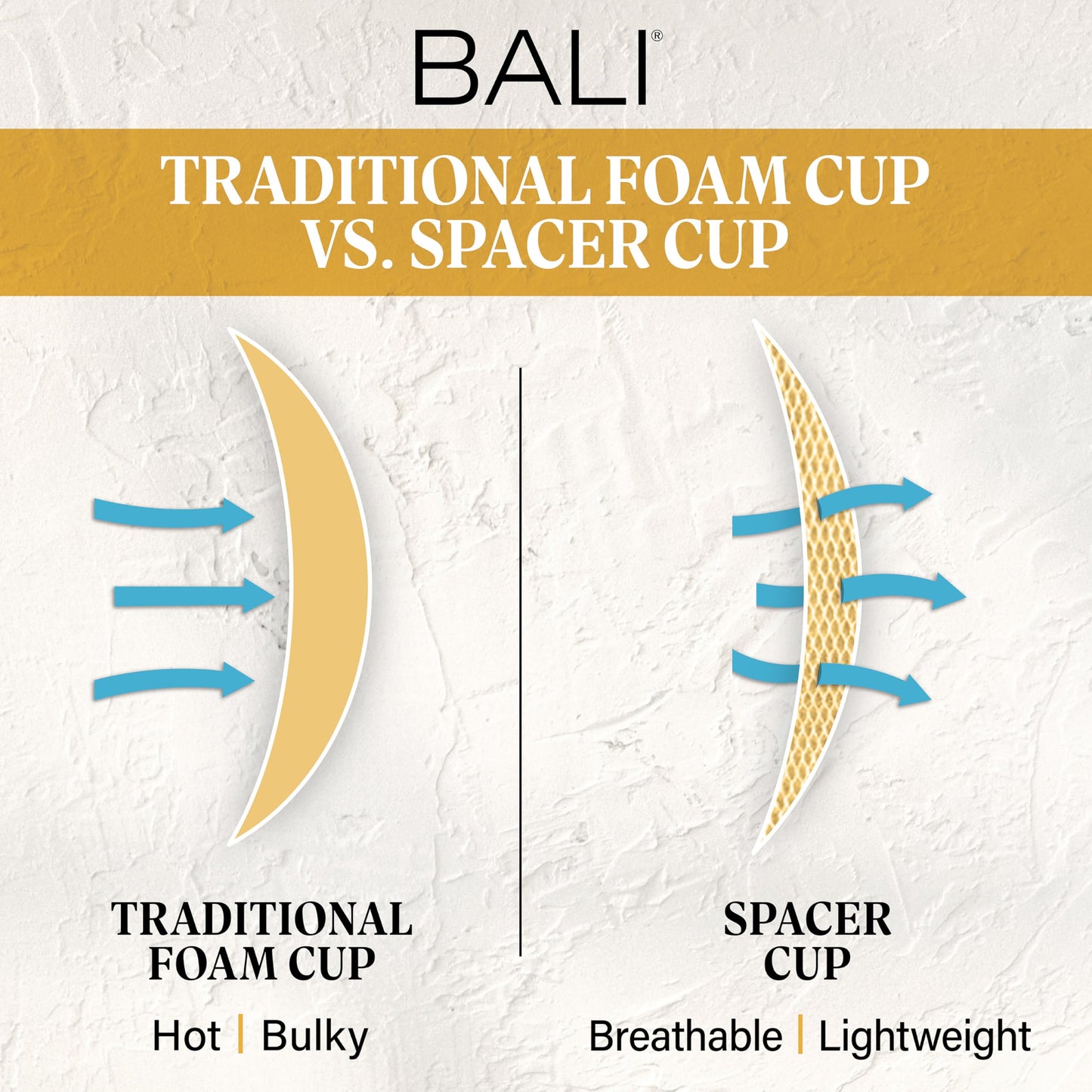 Bali Women's One Smooth U Posture Boost W/Eversmooth Back Underwire Bra, Nude, 40D