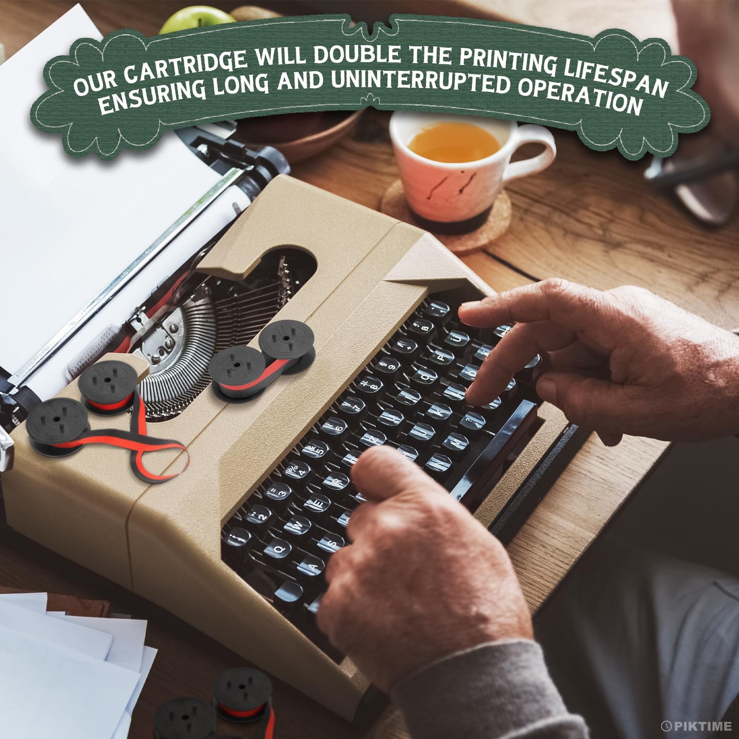 Canon MP11DX Calculator Ribbon Set of 3 – 18ft x 0.5in Sharp EL-1197PIII Calculator Ribbon Red/Black for Great Print Capacity and Brightness, Easy Setup – Suitable for Popular Models