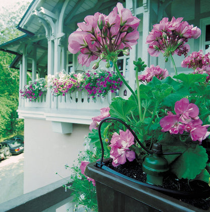 Blumat Drip Irrigation System - Tropf Medium Box Automatic Plant Watering Devices for Garden, Patio and Hanging Baskets - Garden Watering System Up to 12 Plants - Effortless Hydration - 12 Pack