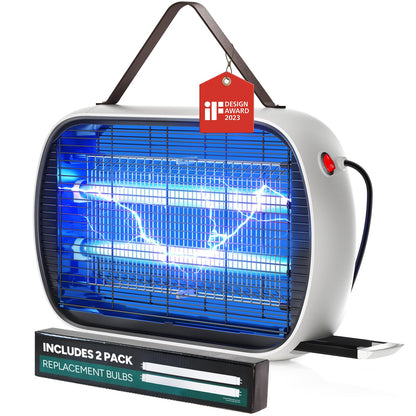 Buzbug Bug Zapper Indoor for 5000 Sq. Ft., 20W Instant Electric Mosquito Zapper, High-Voltage Fly Zapper, Fruit Fly Traps Fly Killer -MA015