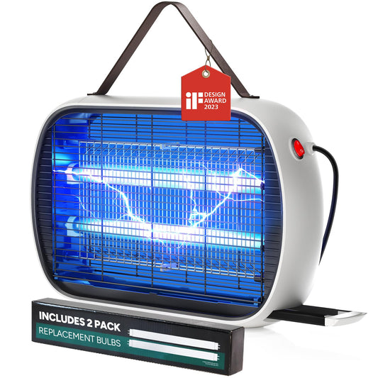 Buzbug Bug Zapper Indoor for 5000 Sq. Ft., 20W Instant Electric Mosquito Zapper, High-Voltage Fly Zapper, Fruit Fly Traps Fly Killer -MA015