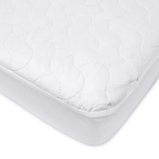 American Baby Company Waterproof Fitted Crib Mattress Protector 52" x 28" - Quilted, Noiseless, Soft & Breathable Crib & Toddler Mattress Pad Cover