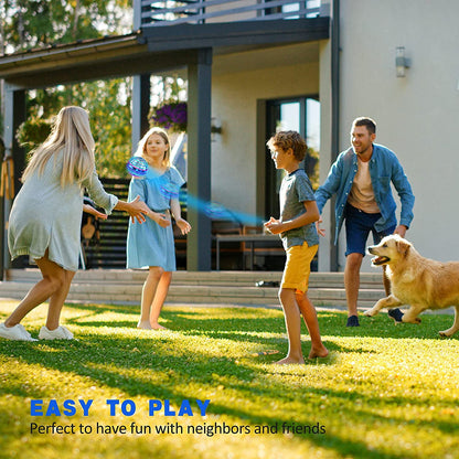 AMERFIST 2025 Flying Orb Ball Toy,Cosmic Globe Boomerang Hover Ball Galactic Fidget Spinner, Hand Drone Orbit, Cool Toys Gift for 6 7 8 9 10+ Year Old Boys Girls Teens Outdoor Toys(Blue)