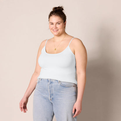 Amazon Essentials Women's Slim-Fit Camisole, Pack of 4, Black/Charcoal Heather/Light Grey Heather/White, XX-Large