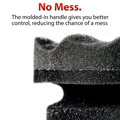 Adam's Polishes Pro Tire Hex Grip Applicator (3 Pack) - Tire Shine Car Detailing Foam Sponge Tool|Car Cleaning Supplies After Car Wash Tire Cleaner | for Vinyl Rubber & Trim Accessories-Wheel Cleaner