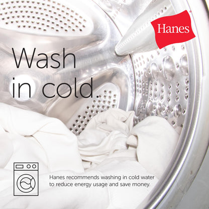 Hanes Seamless Racerback Moderate-Support Sports Bra with CoolDRI Moisture-Wicking