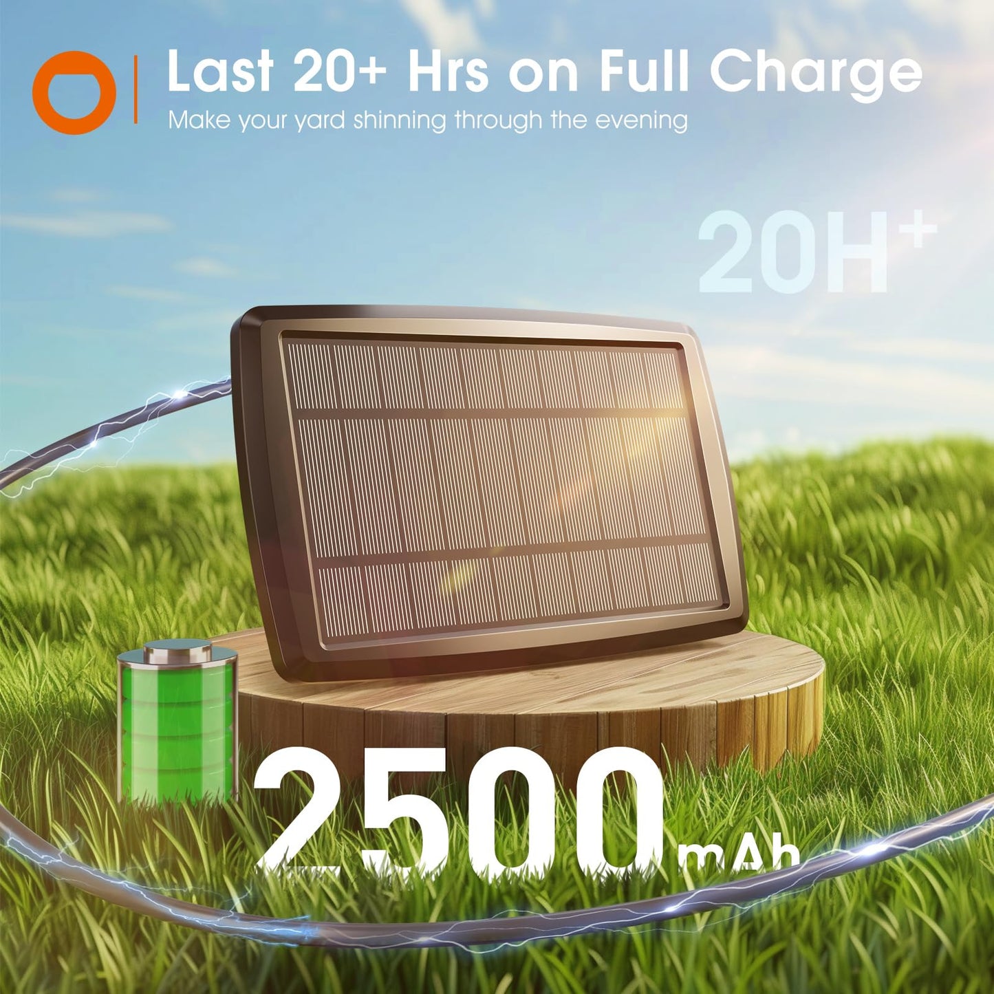 addlon 56FT(50+6) Solar String Lights Outdoor with Remote, 27 Shatterproof G40 Bulbs, Solar Powered & USB Charging Patio Lights, Dimmable Waterproof Solar String Lights for Outside, Camping, Backyard