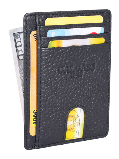 CALGARI® Italian Luxury Leather Minimalist Wallets | For Men and Women