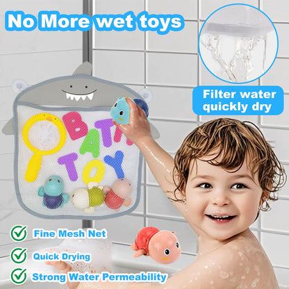 Bath Toys for Kids Ages 1-3 - Baby Water Table Pool Toys For Toddlers Mold Free Wind-Up Turtle Toy Bathtub Shower Toy for Infants Babies 6-12-18 Months 1 2 3 4 Year Old Girls Boys Birthday gifts