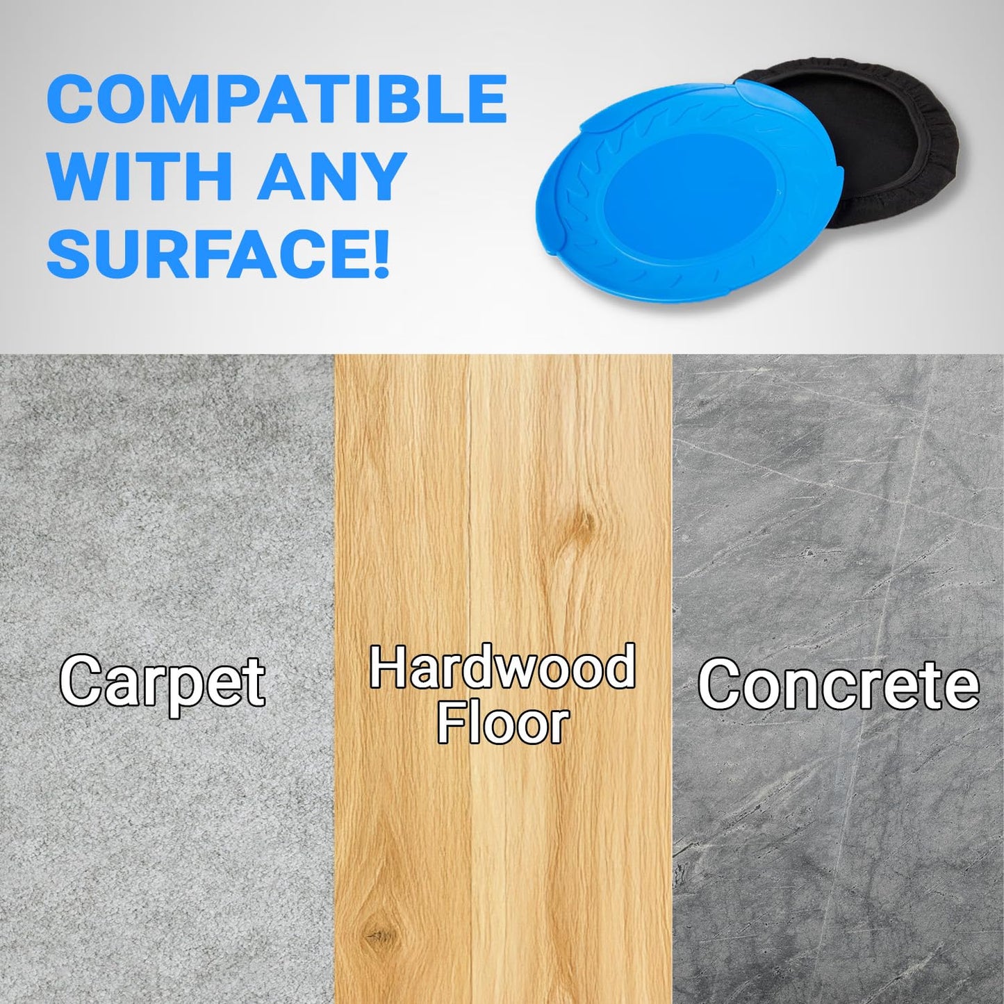 BODi Strength Slides with Booties - Enhance Core & Glute Workouts, Compact Core Sliders for Home Gym Ab Exercise Equipment, Full-Body Workout Accessories, 2 Strength Slides + 2 Booties