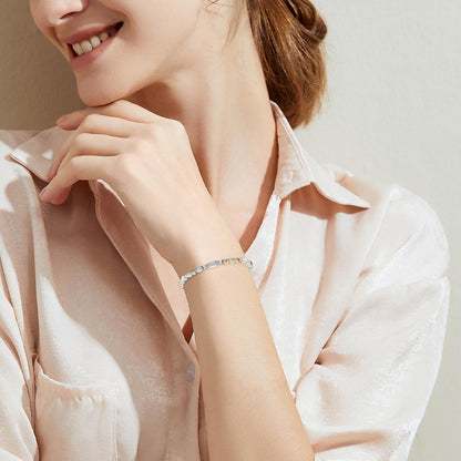 Bracelets for Women, Silver & Gold Bracelets for Women, Boho Beaded Bracelet, Trendy Jewelry Gifts for Lover Mom Friends