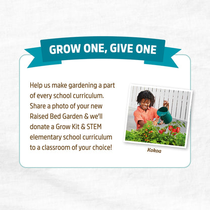 Back to the Roots Breathable Grow Bed, Provides More Oxygen to Roots, Assembles in Seconds 3 cu. ft