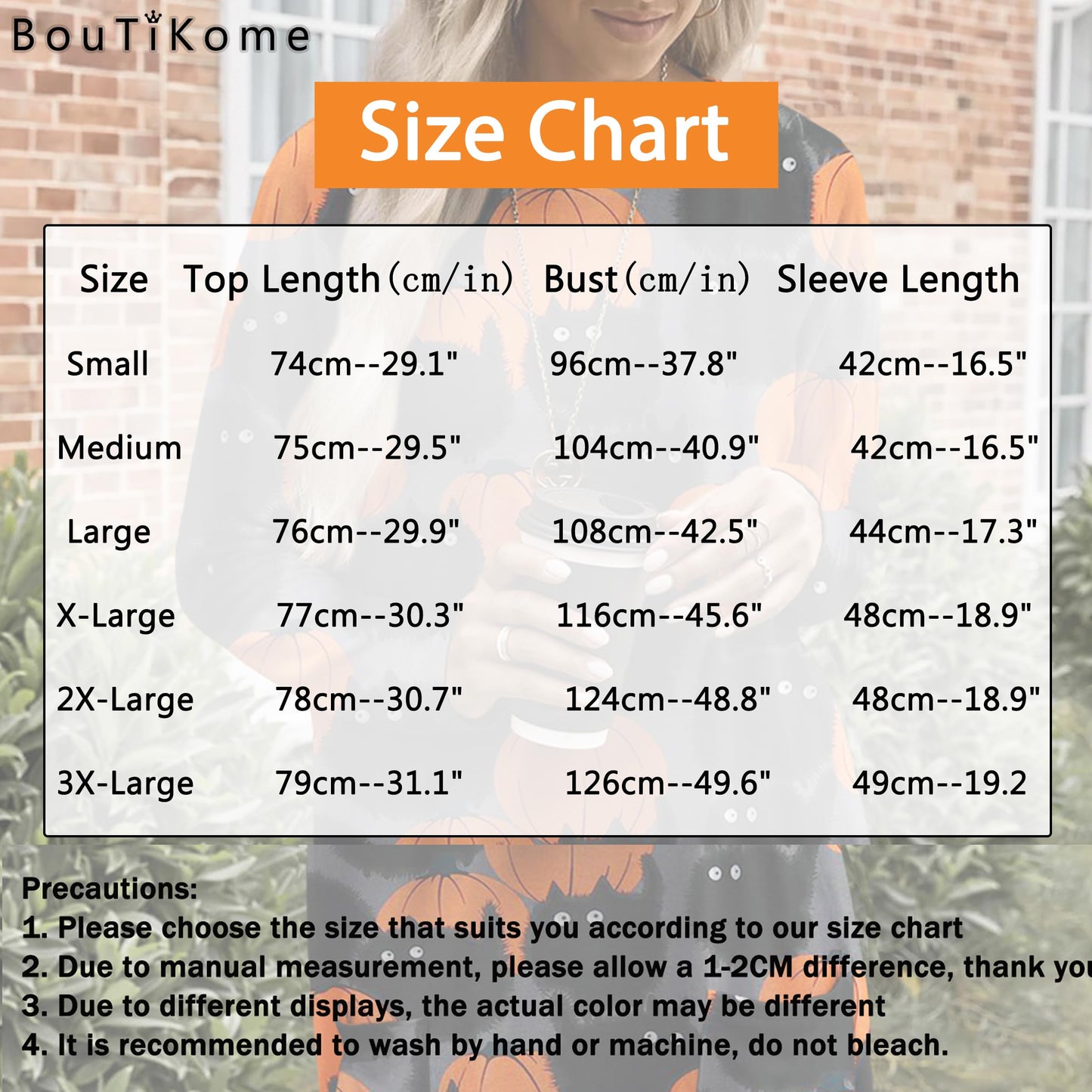 BOUTIKOME Womens Halloween Pumpkin Sweatshirt Black Cat Long Sleeve Crewneck Pullover Shirts with Pocket Tunic Tops (Dark Grey, X-Large)