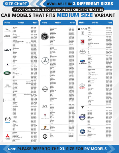 Autovir Car Windshield Sun Shade Foldable | Front Windshield Shade for Sun, Heat and UV Rays | Sunshade for Car Front Window and Interior Sun Protection | Medium (28 x 31 inches)