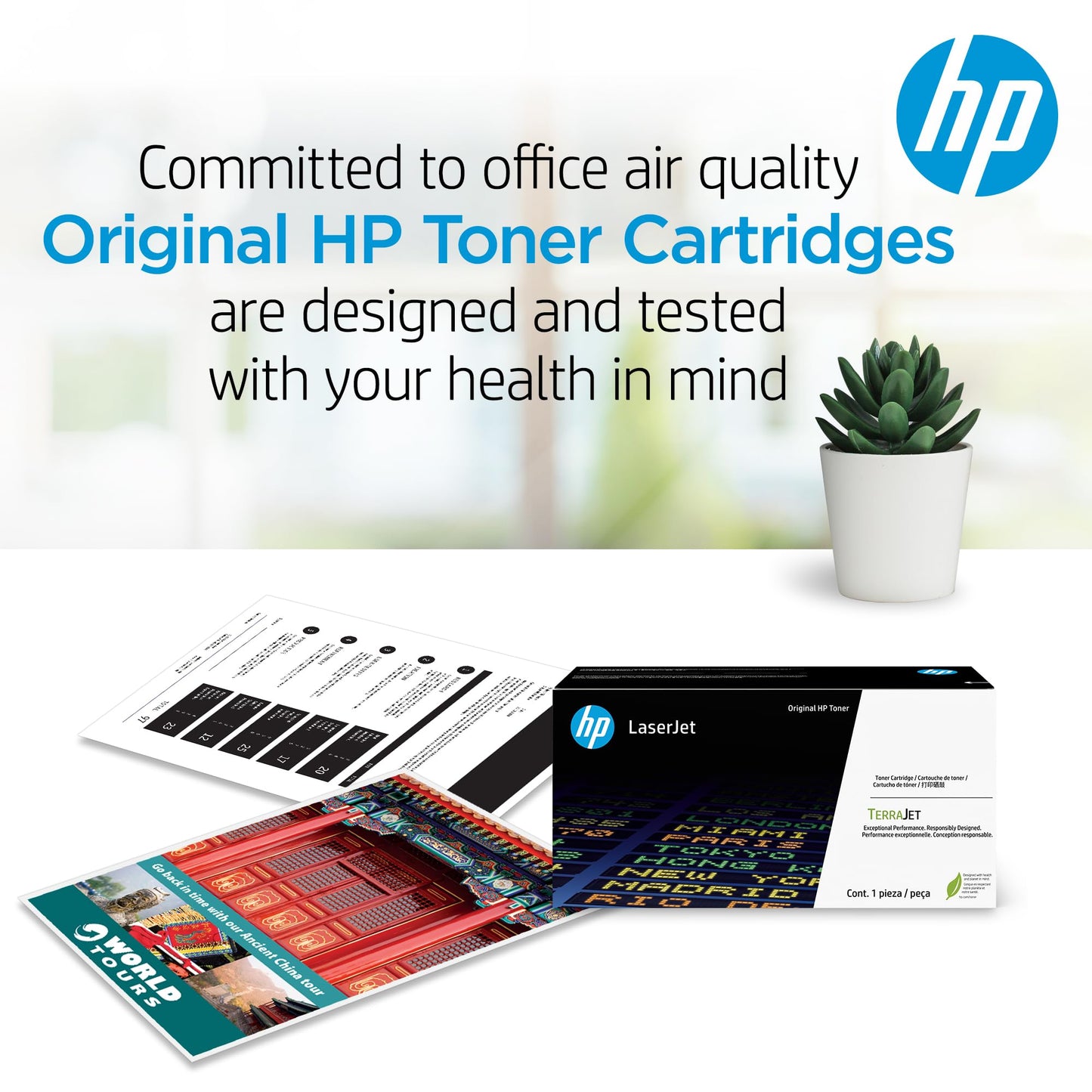 HP 206X Cyan High-yield Toner Cartridge | Works with HP Color LaserJet Pro M255, HP Color LaserJet Pro MFP M282, M283 Series | W2111X