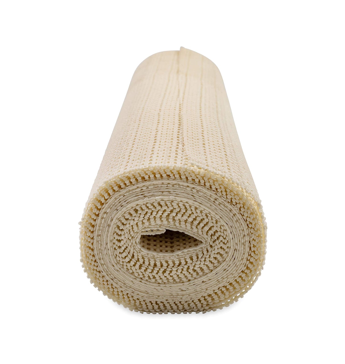 Camco Slip Stop Liner - Prevents Slipping and Sliding in RVs & Camper Kitchen Shelves and Drawers | Great for Toolboxes, Rugs, & More |Durable, Washable Material | 1' x 12' Roll - Cream (43277)