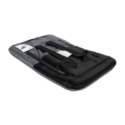 Camco Portable Stadium Seat | Ideal for Benches, Picnics, The Beach, Outdoor Concerts, Sporting Events, and More | Grey (53101)