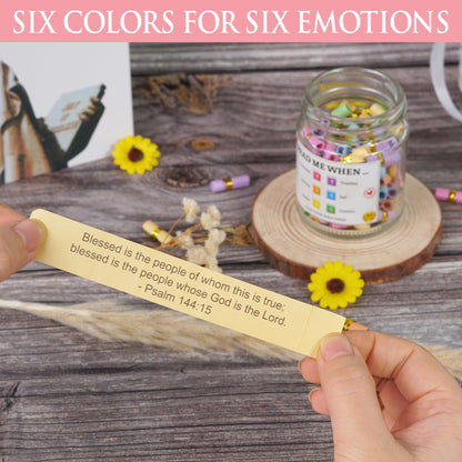 Bible Verse Jar – 92 Hand-Rolled Scripture Scrolls for Daily Encouragement, Inspirational Christian Gift, Religious Gifts for Women, Birthday Gifts for Mom, Christmas Gift for Women 2025