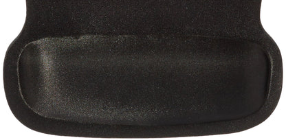 Amazon Basics Irregular Ergonomic Gel Computer Mouse Pad with Wrist Rest for Pain Relief, 10.1L x 8.1W inches, Black