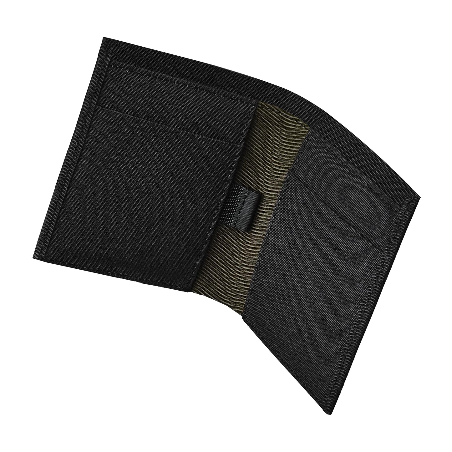 ALPAKA Ark Bifold Cash Wallet - Minimalist Front Pocket Wallet for Men Daily Use,Magnetic Closure for Security with RFID Blocking,Holds 8-12 Cards Plus Cash,Weatherproof Fabric,Black Axoflux 300D